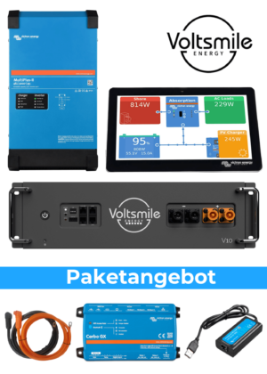Balkonkraftwerk Speichererweiterung mit Drehstromkompensation