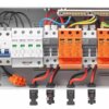 PV Überspannungs- und Überstromschutz 1000V 30A 2-String mit MC4 Steckern und Netz-Überspannungsschutz – Bild 2