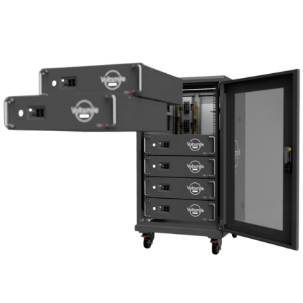 Voltsmile Rack mit herausziehbaren Modulen
