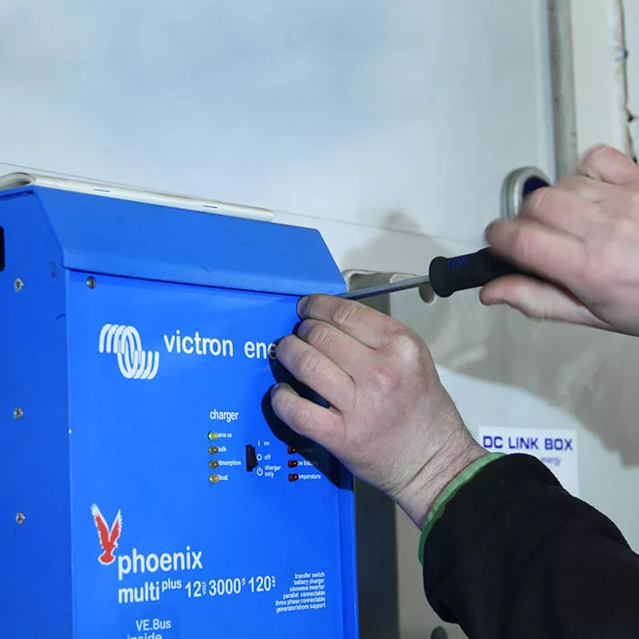 Victron Kästen SET Programmierung Victron Kästen SET Programmierung