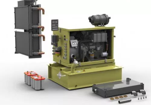 Integrierter Militärgenerator stationäre Stromerzeugung Integrierter Militärgenerator stationäre Stromerzeugung