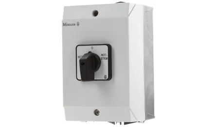 Netzumschalter 3p 32A Aufputz 1-0-2  im Gehäuse 32000-00001