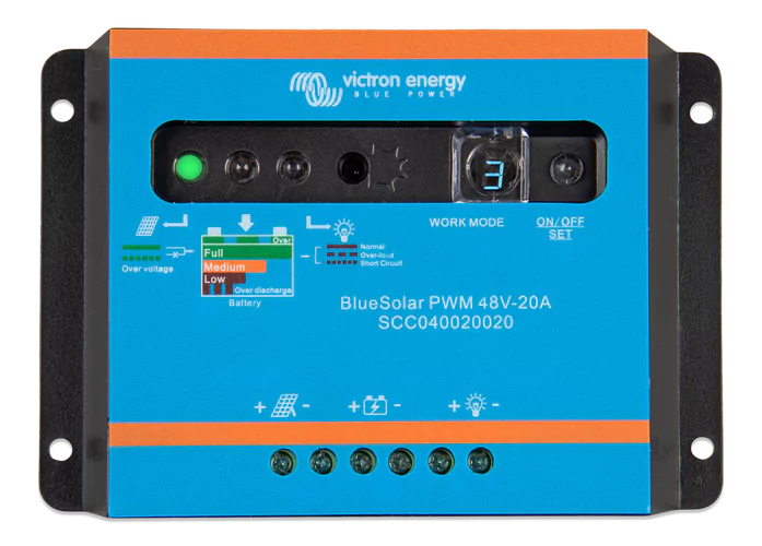 Victron Energy BlueSolar PWM-Light 48V-20A SCC040020020