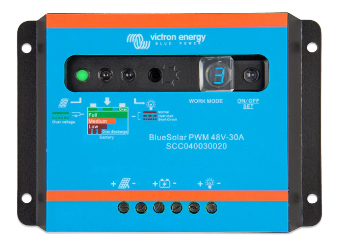 Victron Energy BlueSolar PWM-Light 48V-30A SCC040030020