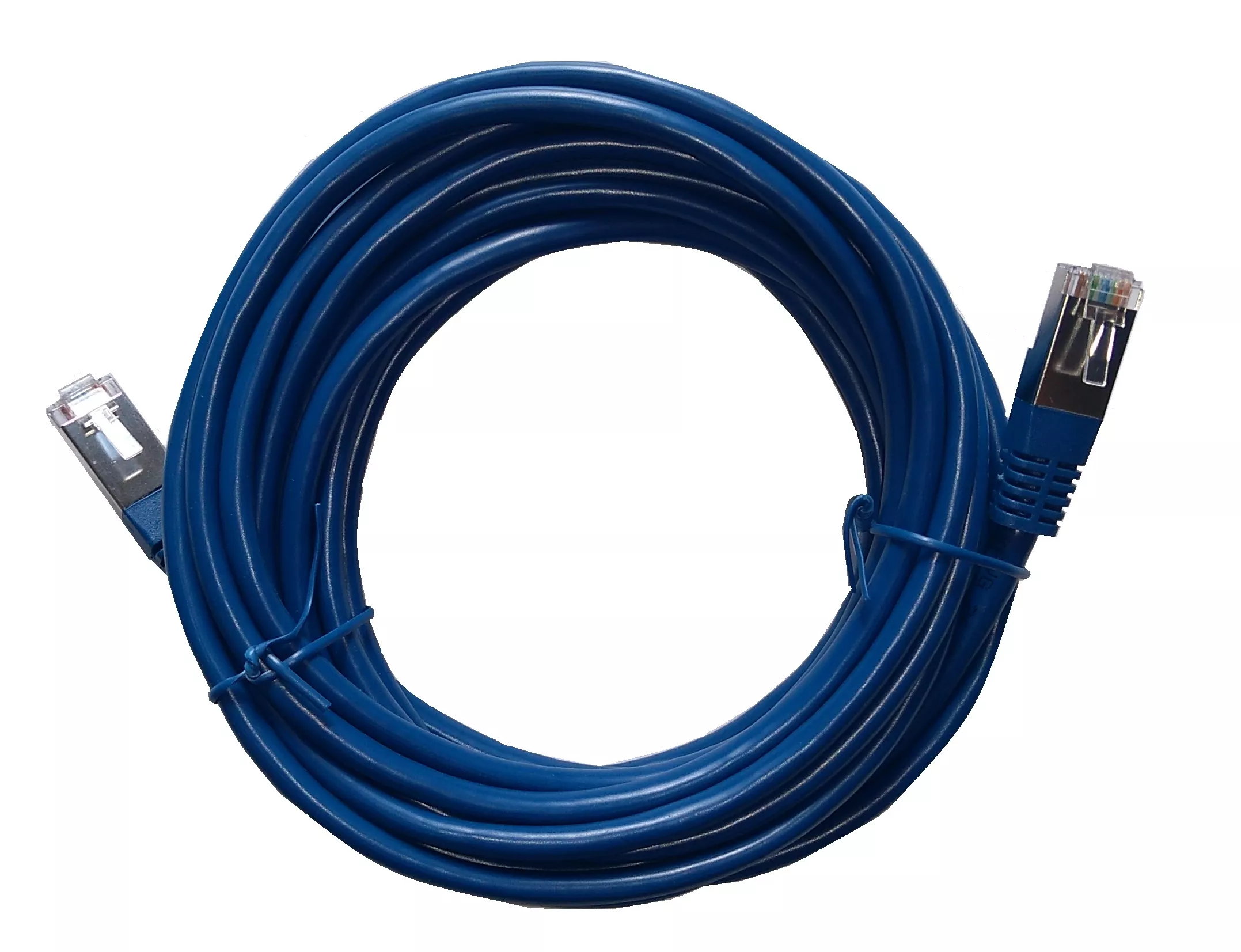 SET RJ45 UTP CAT5e Cable 1,5m blau
