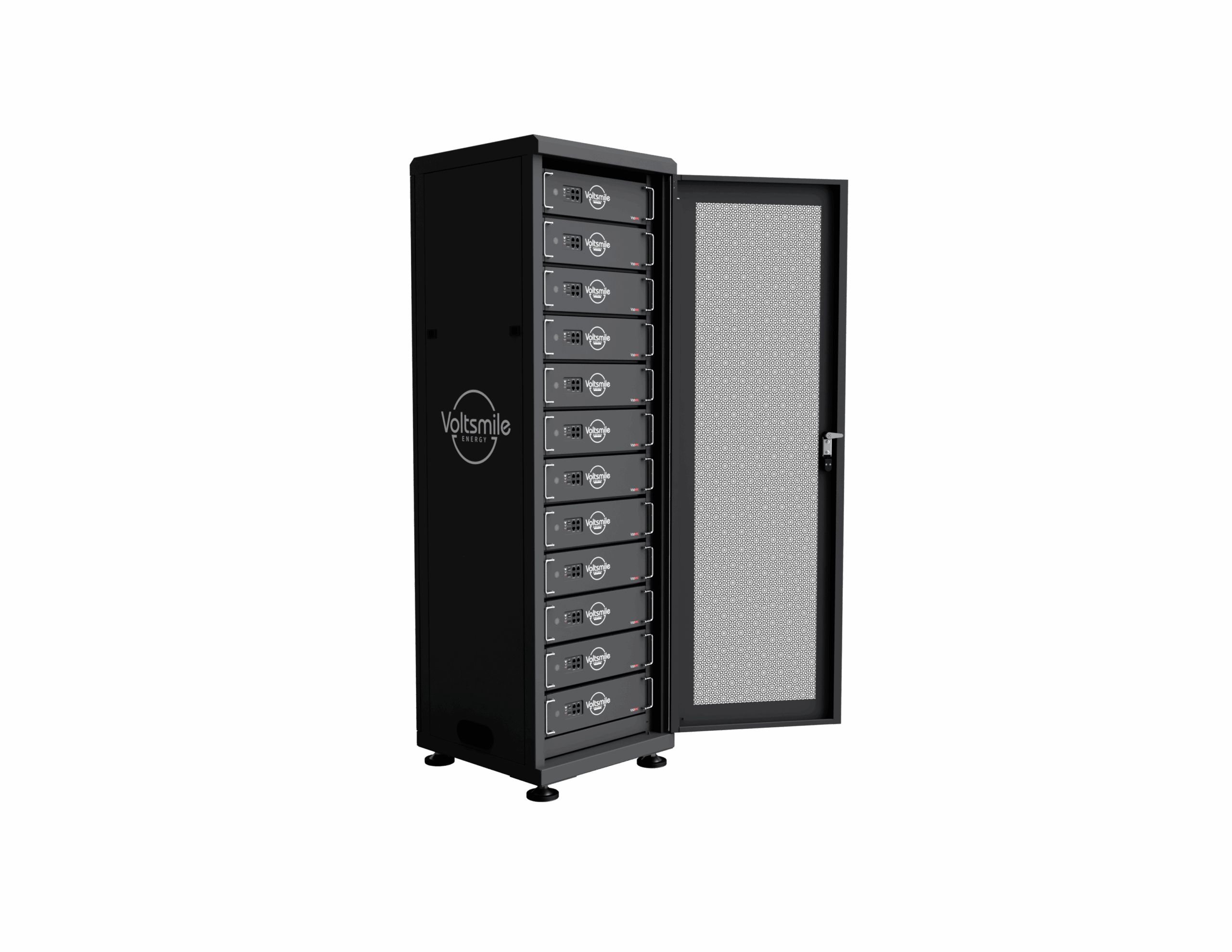 19 inch Serverschrank mit Gittertür 44HE + integrierter Voltsmile RPC 300A Sammelschiene + Anschlusskabel