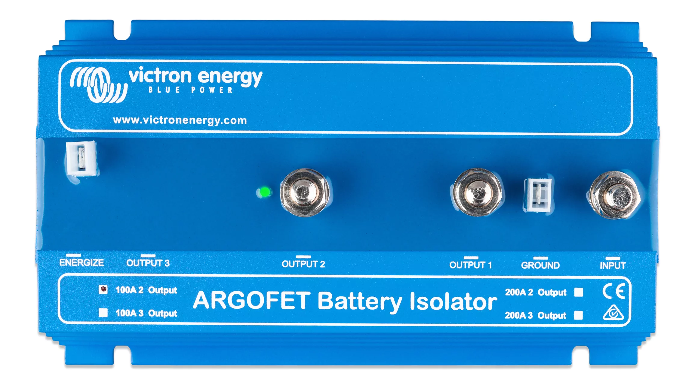 Victron Energy Argofet battery isolator 100A 2 batteries ARG100201020R