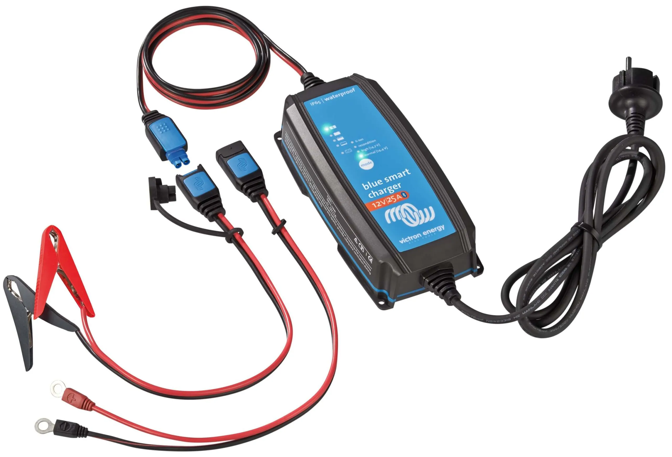 Victron Energy Blue Smart IP65 Charger 12/25 + DC connector BPC122531064