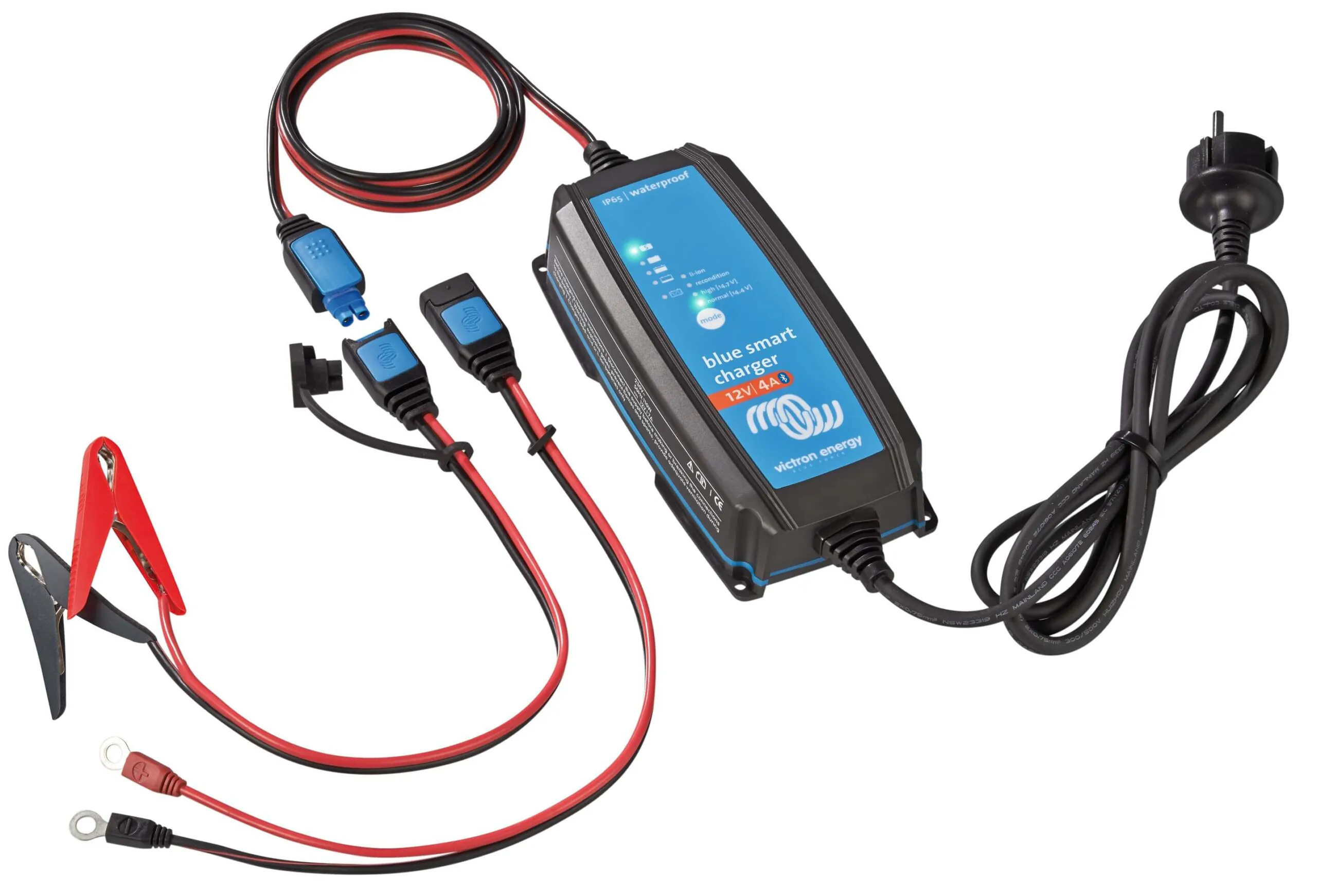 Victron Energy Blue Smart IP65 Charger 12/4 + DC connector BPC120433064R
