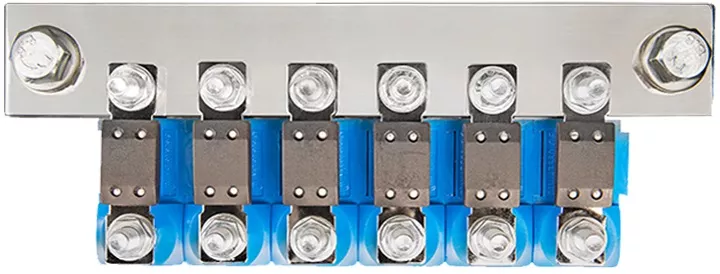 Victron Energy Busbar to connect 6 Modular Megafuse CIP100400070 (1500 A)