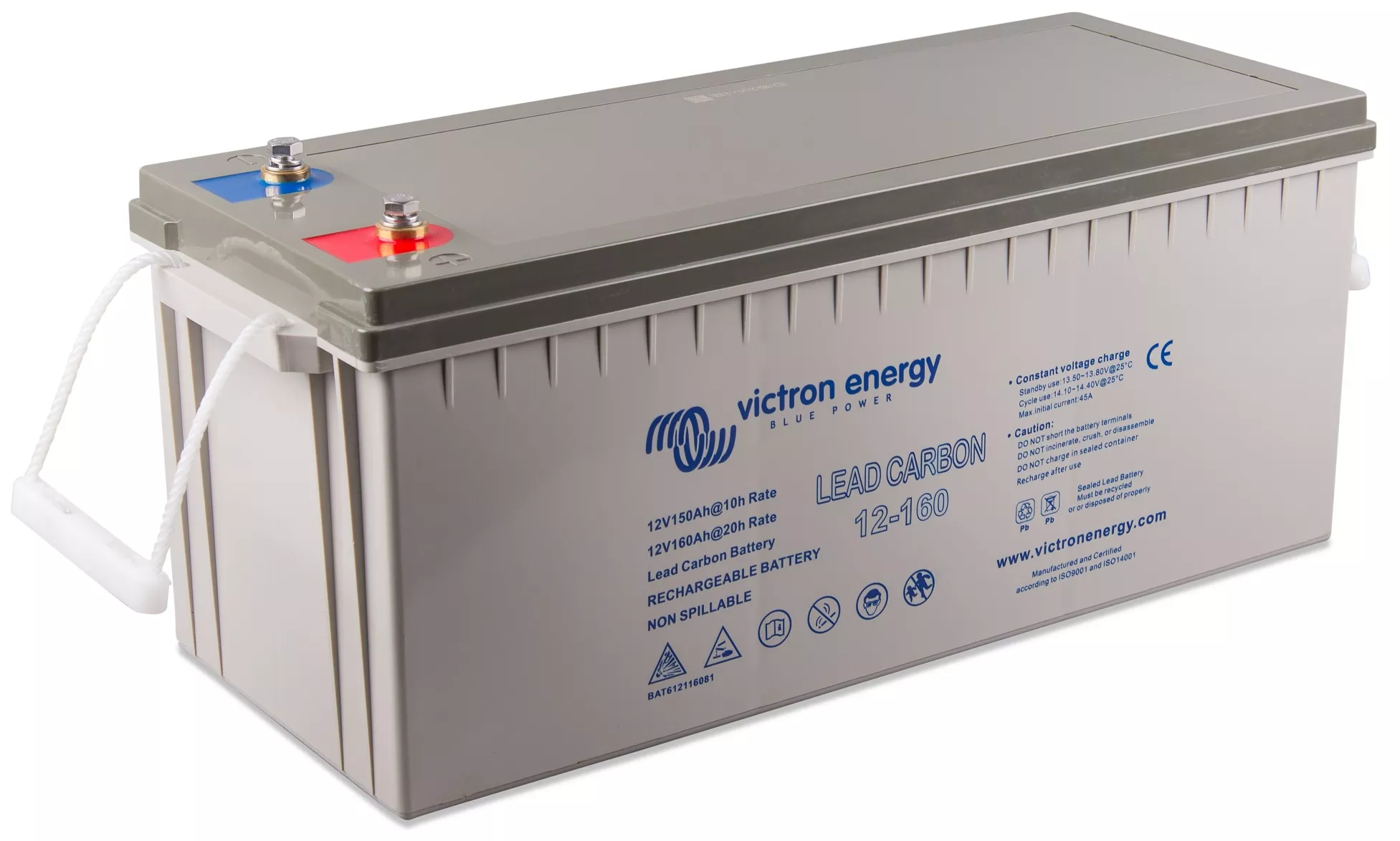 Victron 12V/160Ah Lead Carbon Battery (M8)