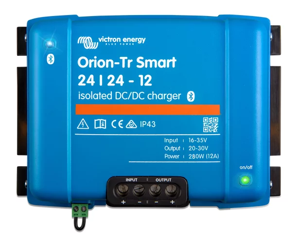 Victron Energy Orion-Tr Smart 24/24-12A (280W) Isolated DC-DC charger ORI242428120