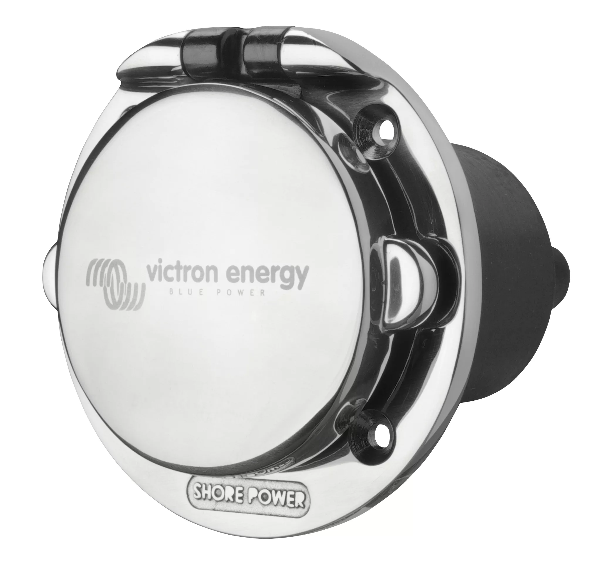Victron Energy Power Inlet 16A stainless steel with cover SHP301602000