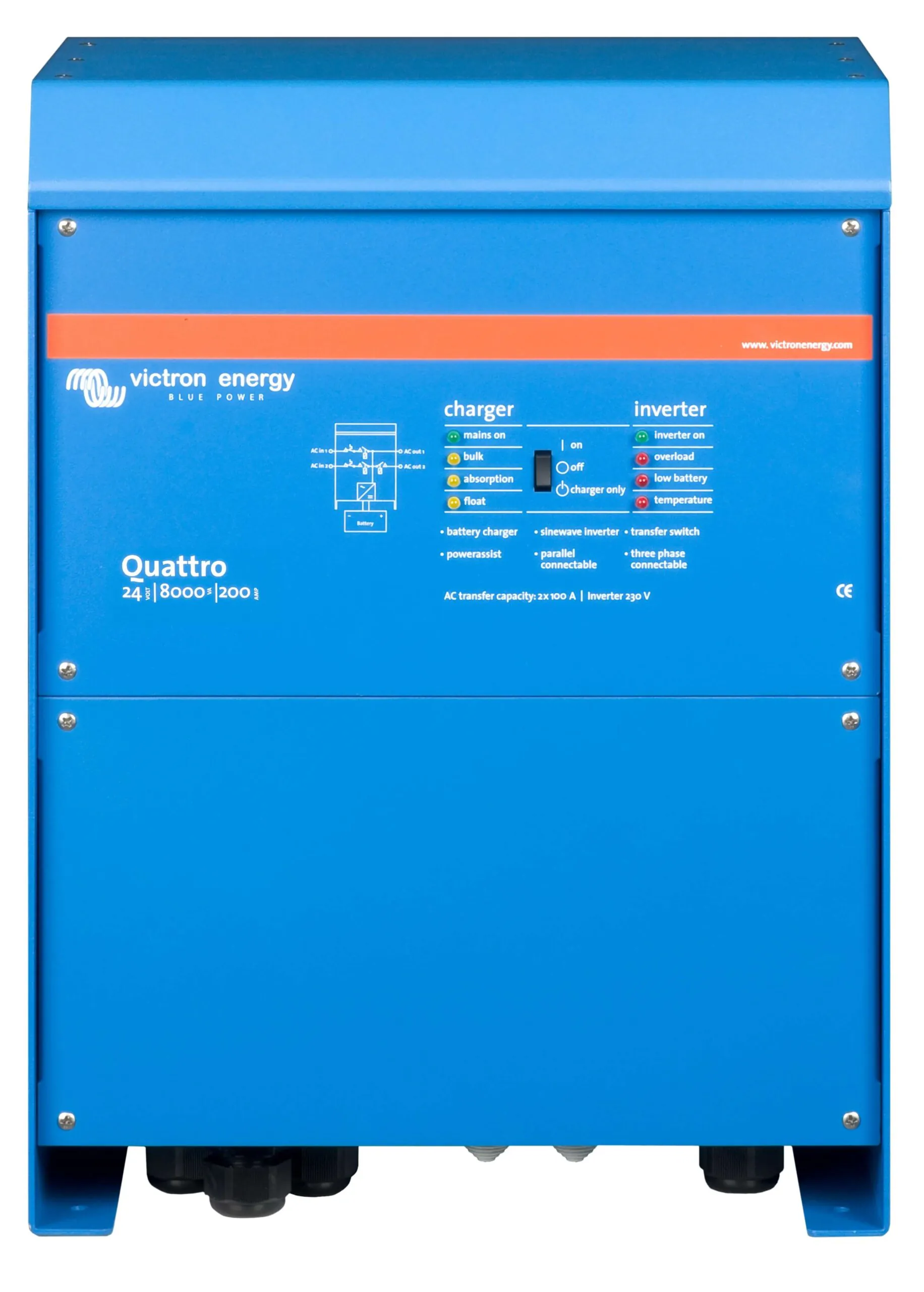 Victron Energy Quattro 24/8000/200-100/100 QUA248020010