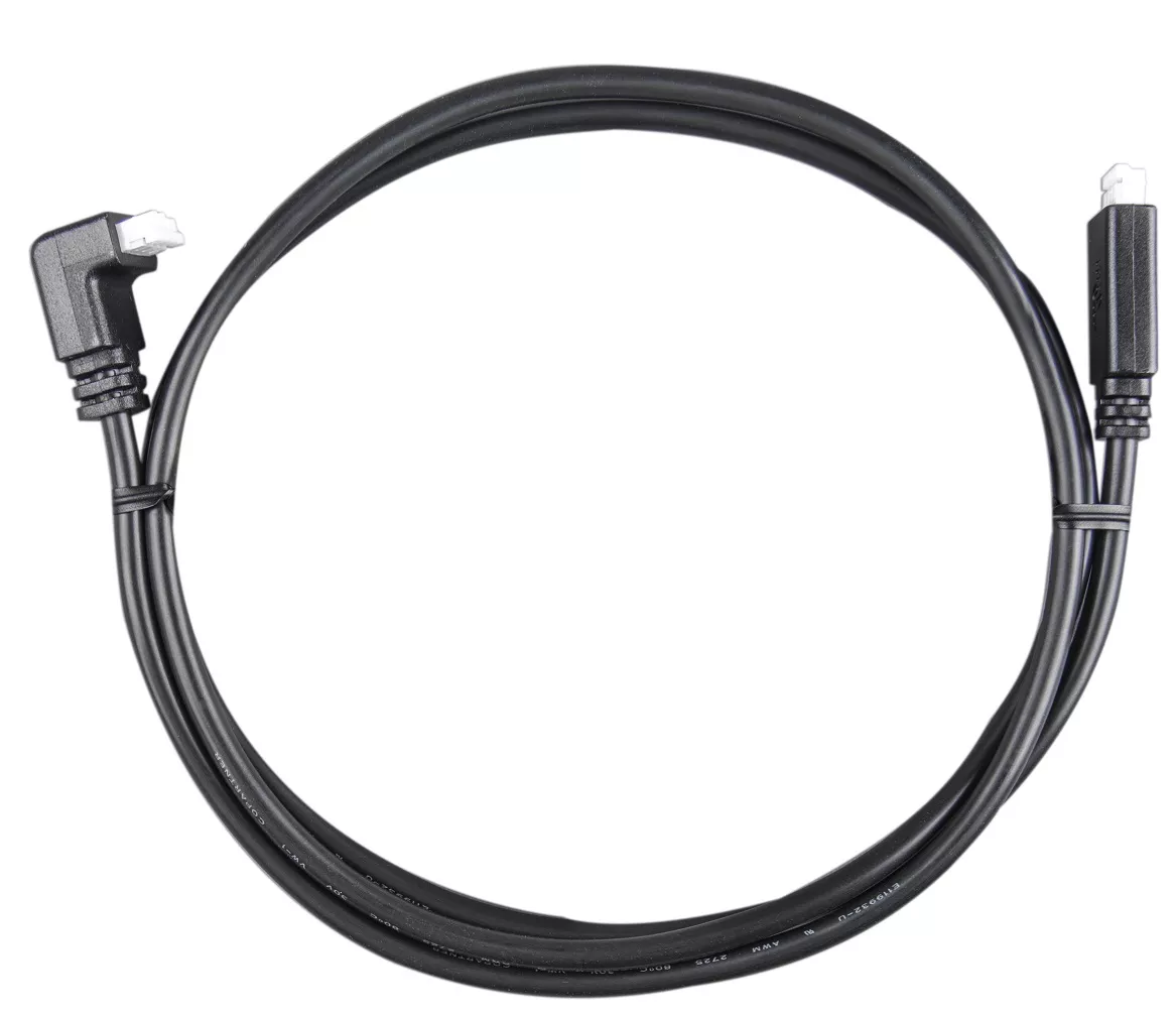 Victron VE.Direct Cable 5m - one side Right Angle ASS030531250