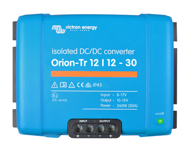 Victron Energy Orion-Tr 12/12-30A DC Konverter isoliert 12V 30A 360W ORI121240110